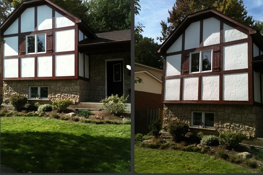 Outside painting residential home - Cornwall painting and handyman services Outside painting residential home - Cornwall painting and handyman services.jpg