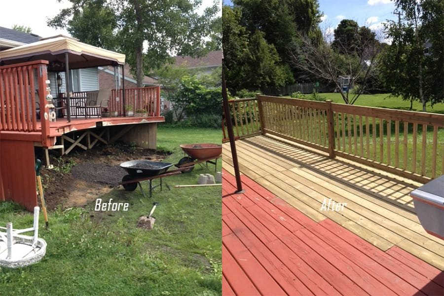 deck repair - Cornwall painting and handyman services deck repair - Cornwall painting and handyman services
