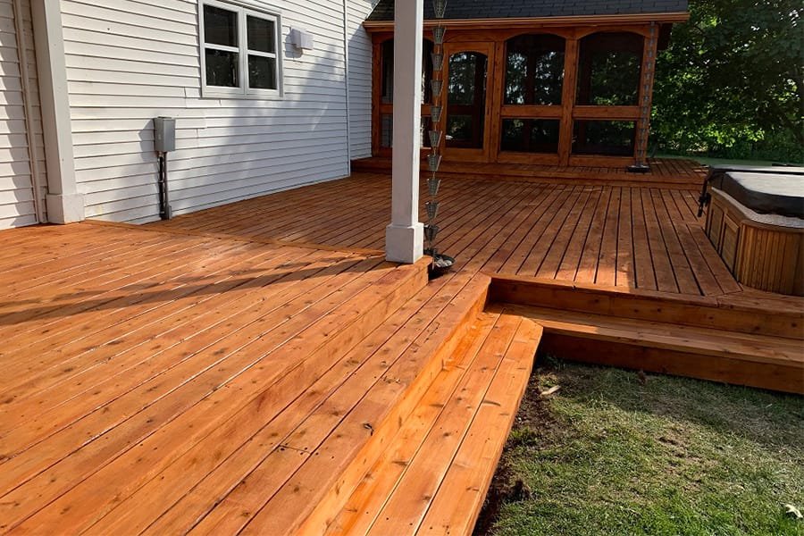 deck sanded and refinished with stain - Cornwall painting and handyman services deck sanded and refinished with stain - Cornwall painting and handyman services.jpg